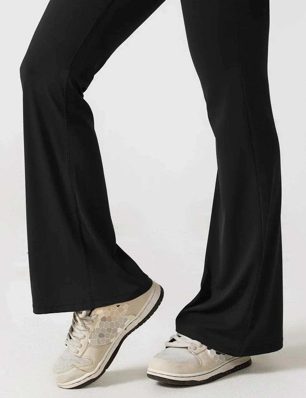 Jumpsuit with Flared Legs and Open Back for Women