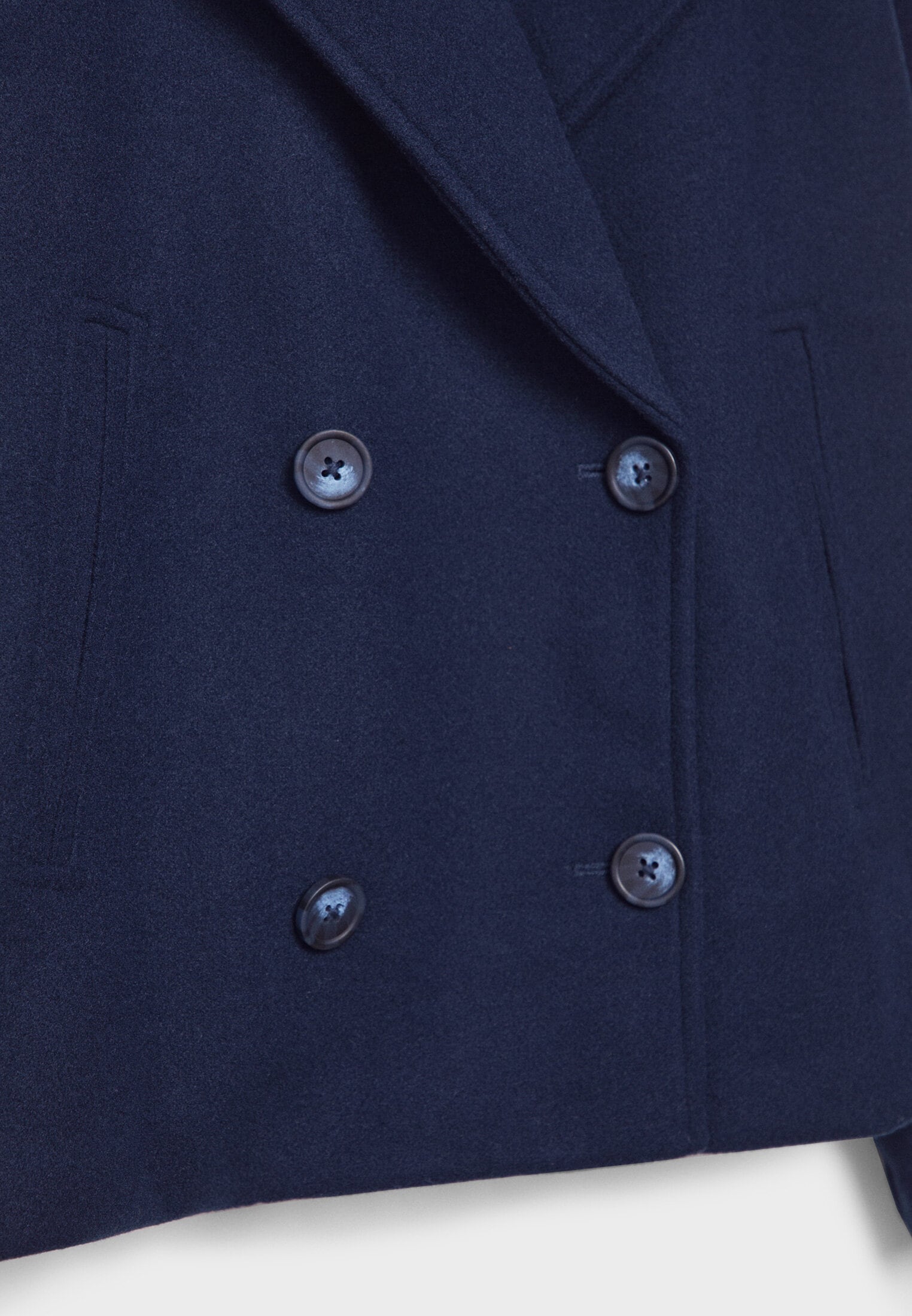 Arta Double-Breasted Coat | Buttoned Coat
