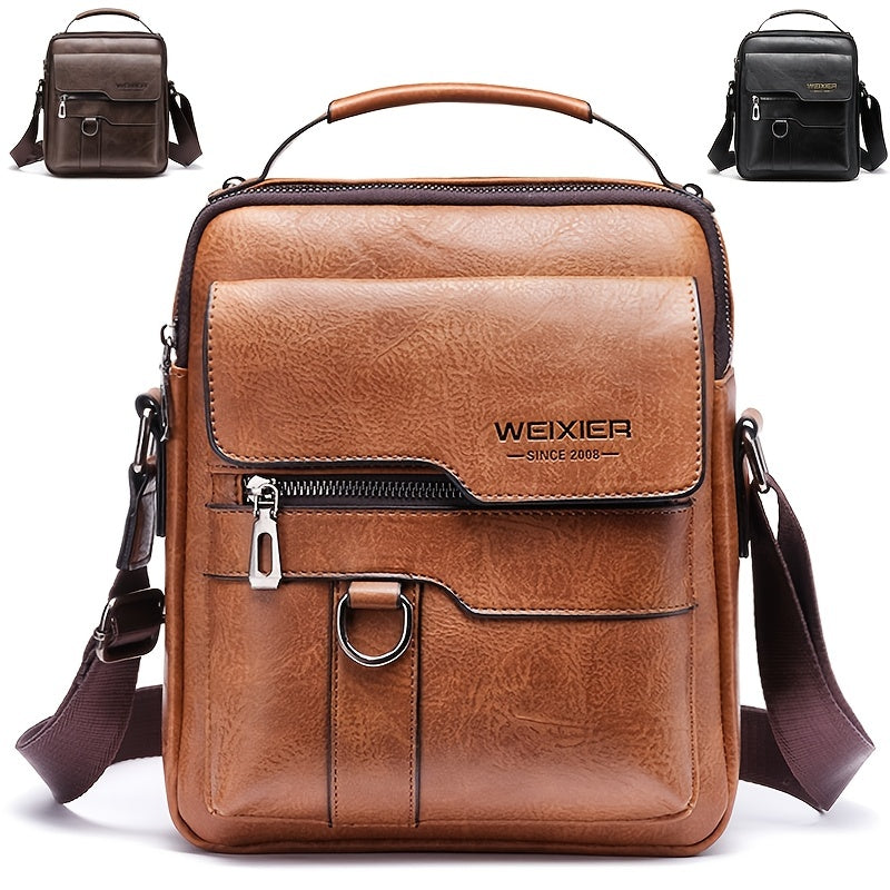 Leren Crossbody Tas voor Heren