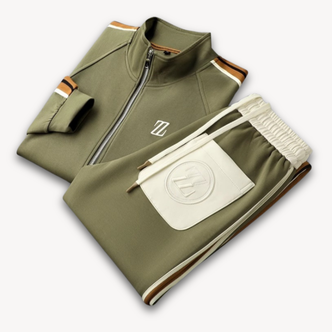 Casual Heren Trainingspak Set – Perfect voor Dagelijks Gebruik