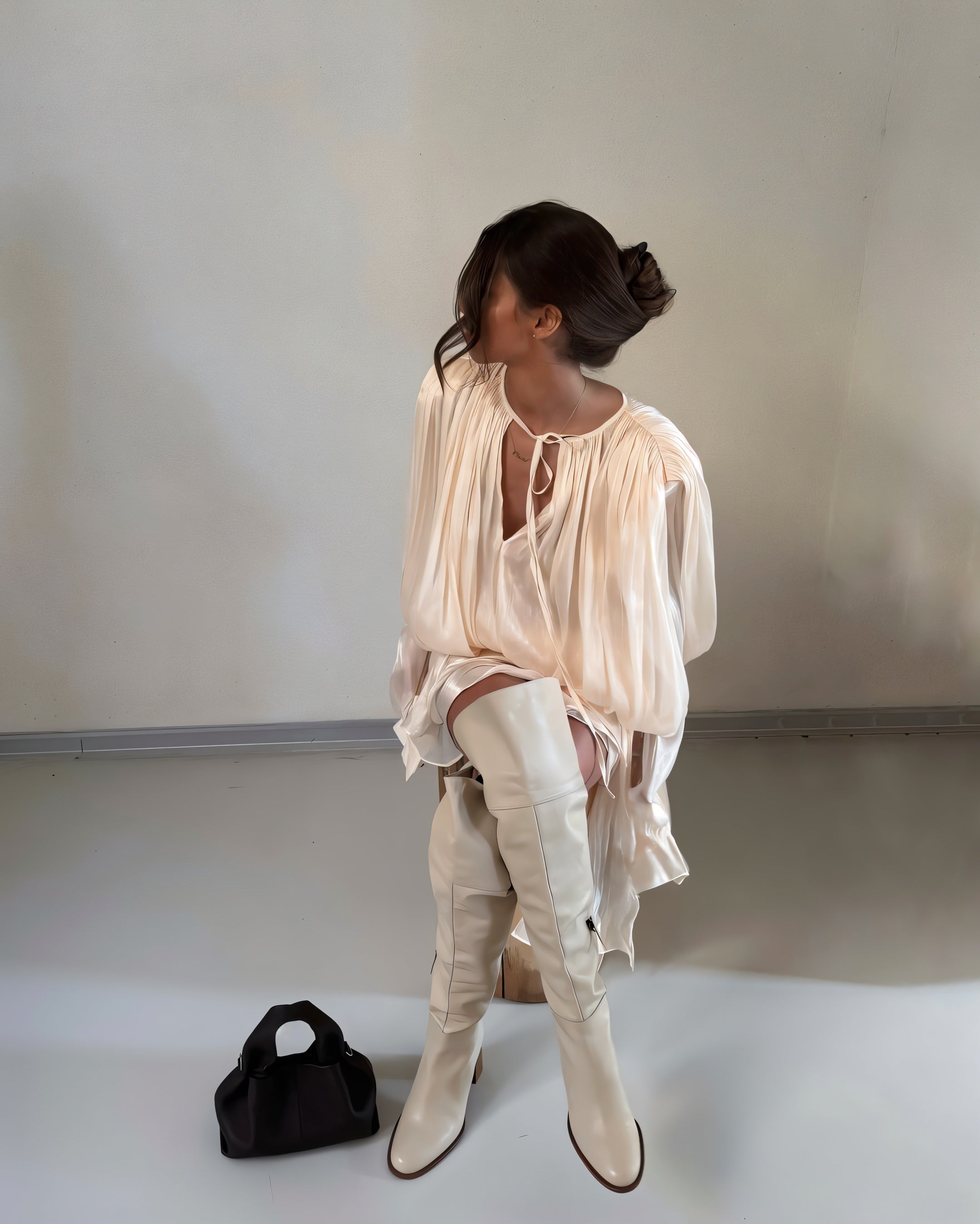 Elegant Mini Dress for Ladies