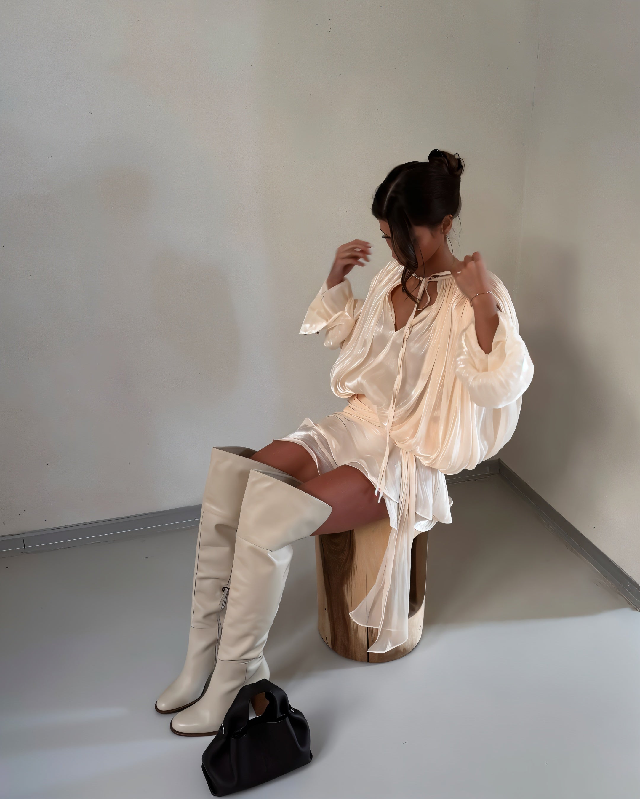 Elegant Mini Dress for Ladies