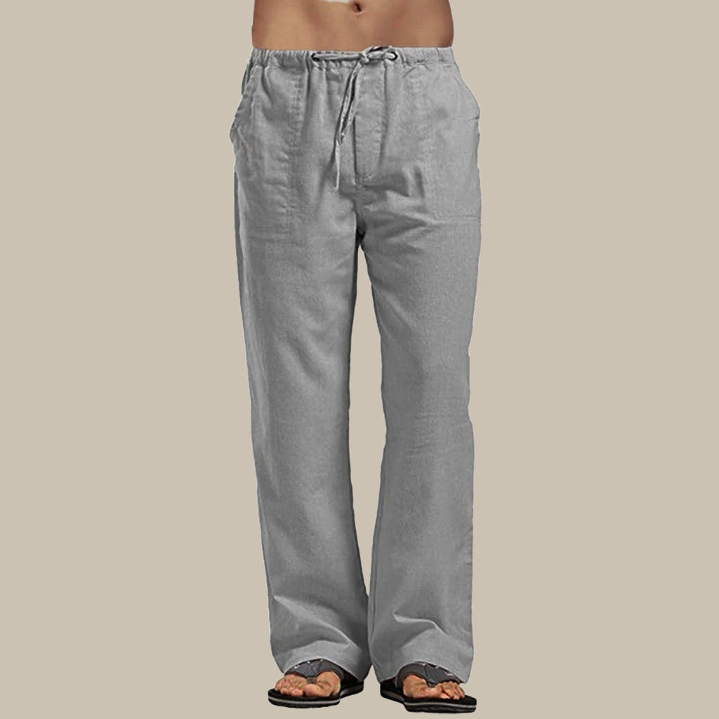 Stijlvolle Zomer Linnen Broek voor Heren