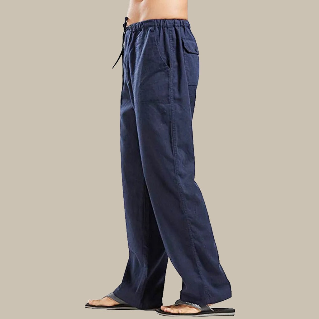 Stijlvolle Zomer Linnen Broek voor Heren