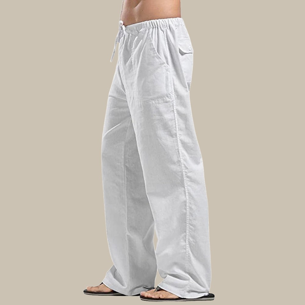 Stijlvolle Zomer Linnen Broek voor Heren