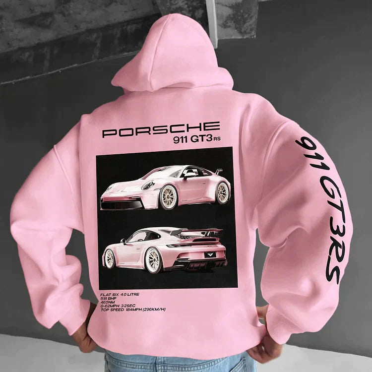 Uniseks Racing Hoodie – Oversized en Trendy