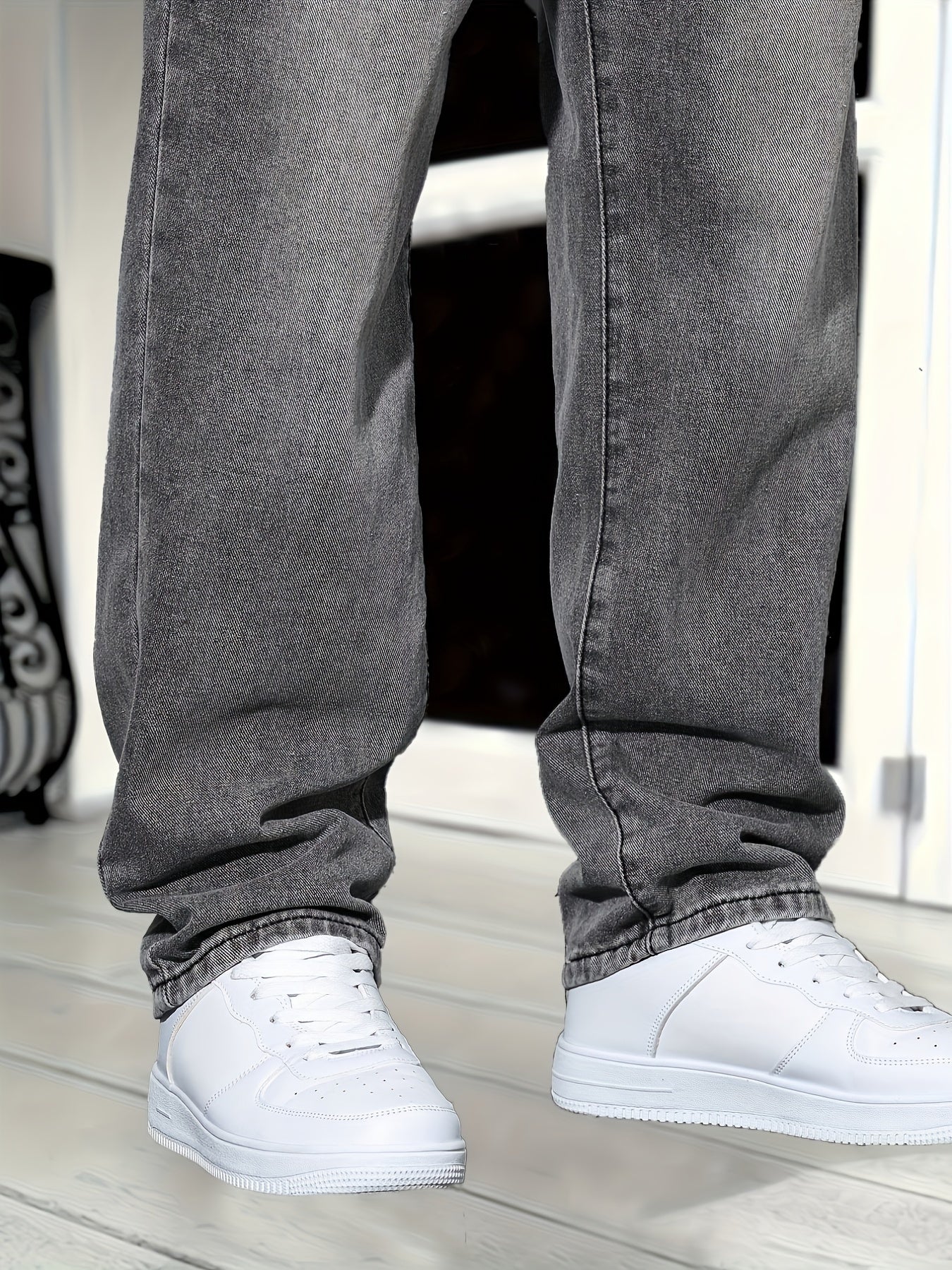 Tijdloze straight-cut jeans voor heren