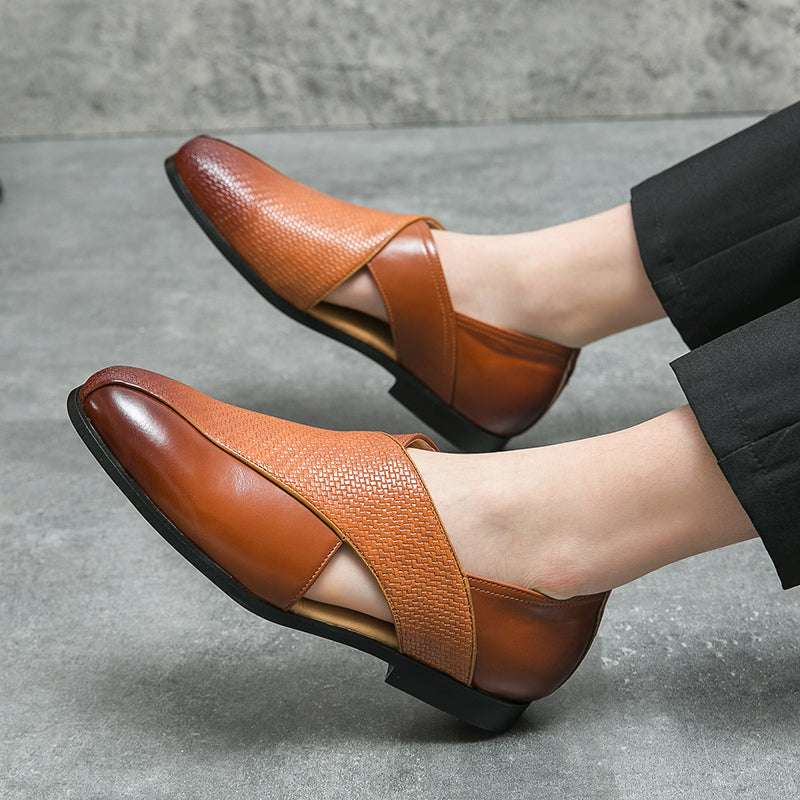 Echtleren Mocassins voor Heren