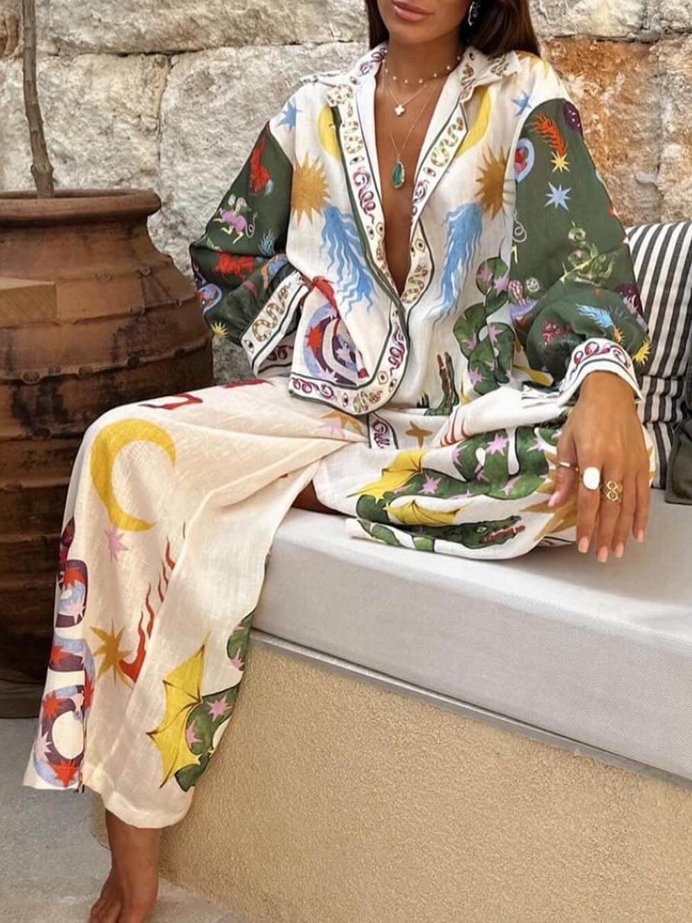 Trendy Zomers 2-Delig Set voor Dames – Licht en Modieus