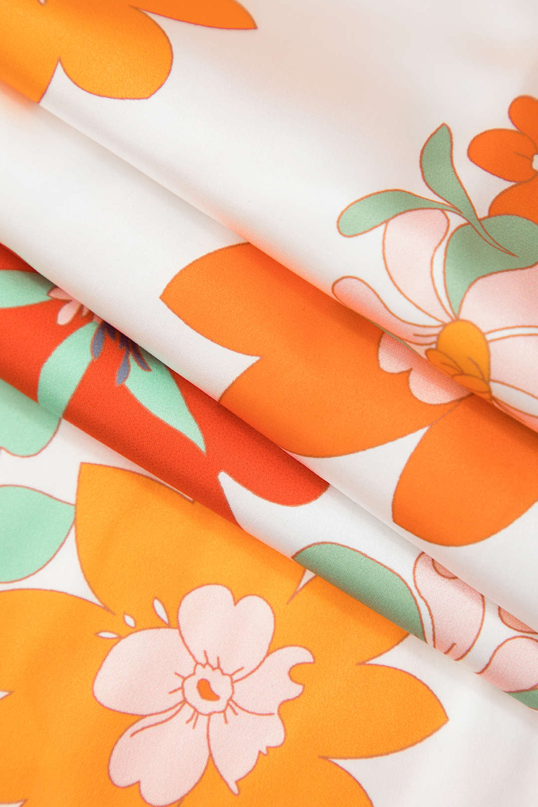 Maxi-jurk met bloemen en kant