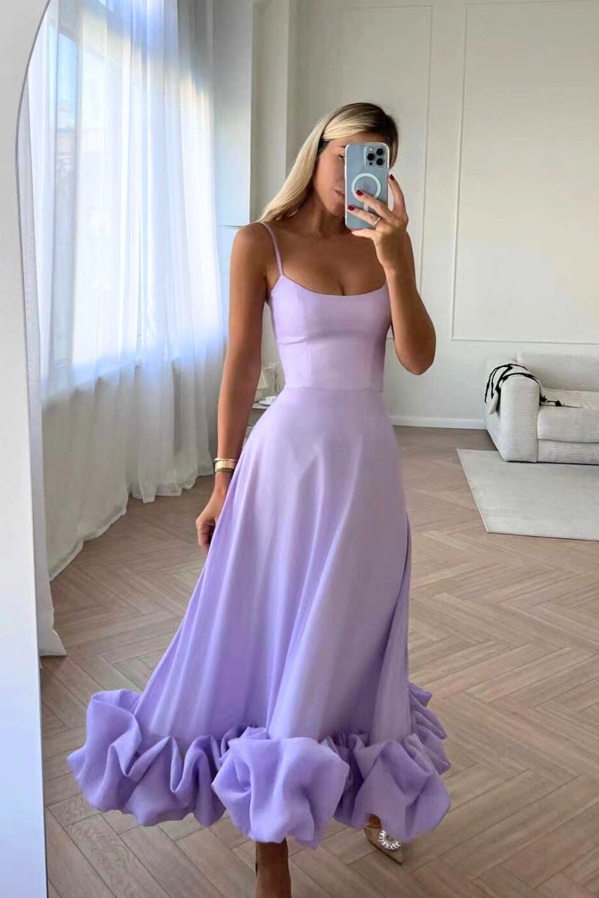 Elegante Vloeiende Maxi-jurk voor Dames