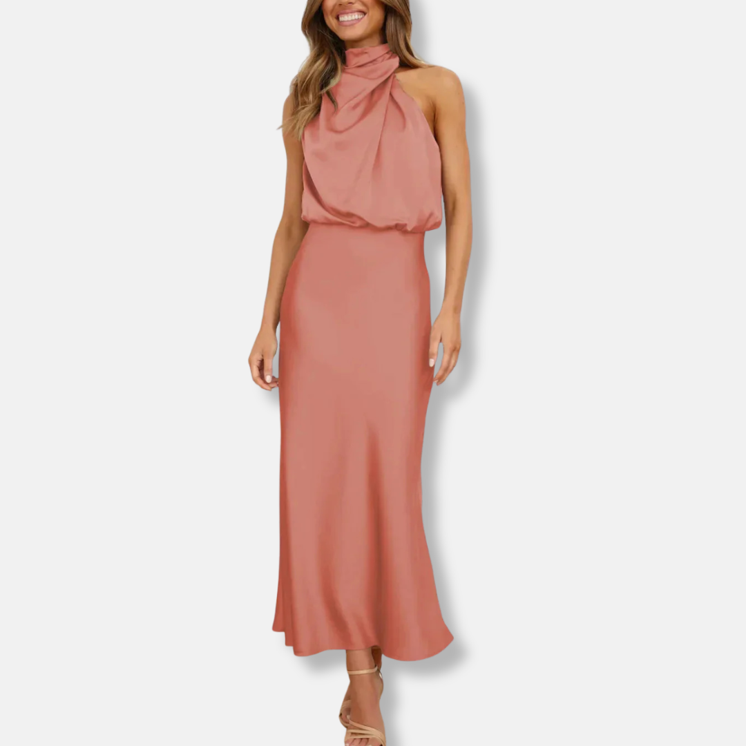 Grace Elegant Silk Dress