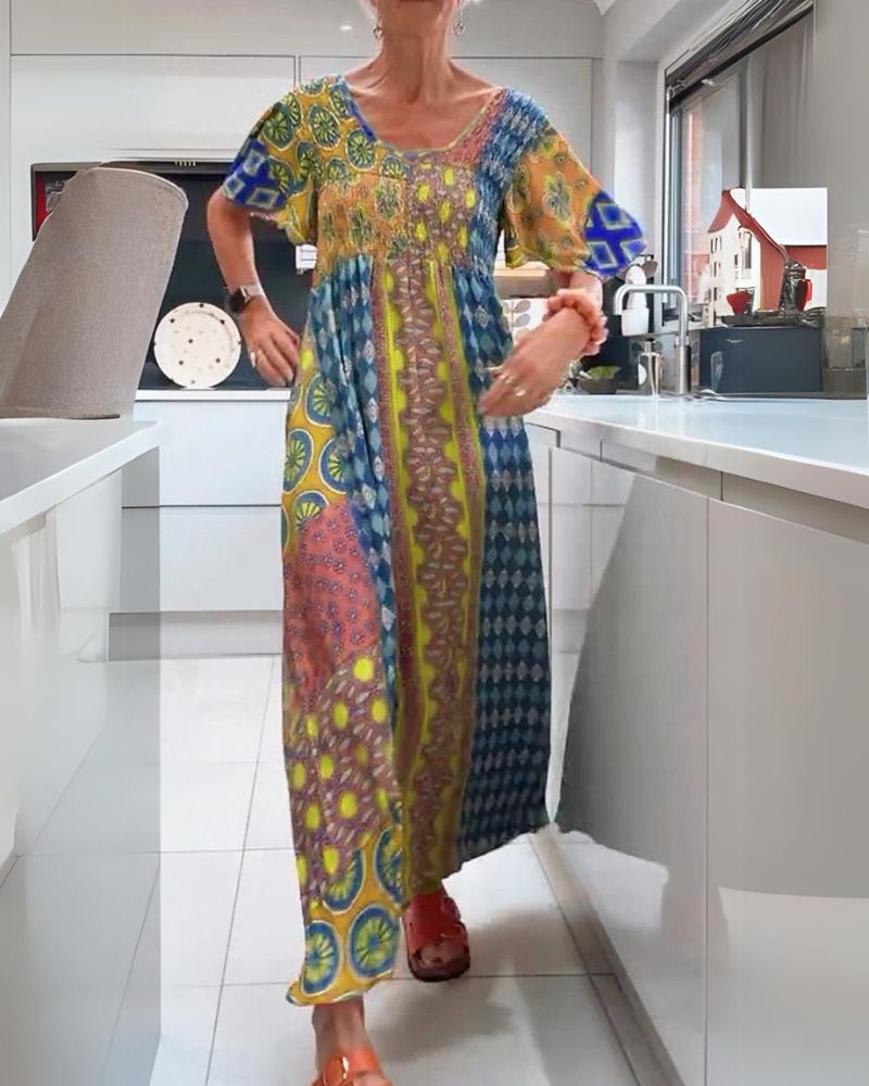 Bohemien Maxi Jurk voor Dames