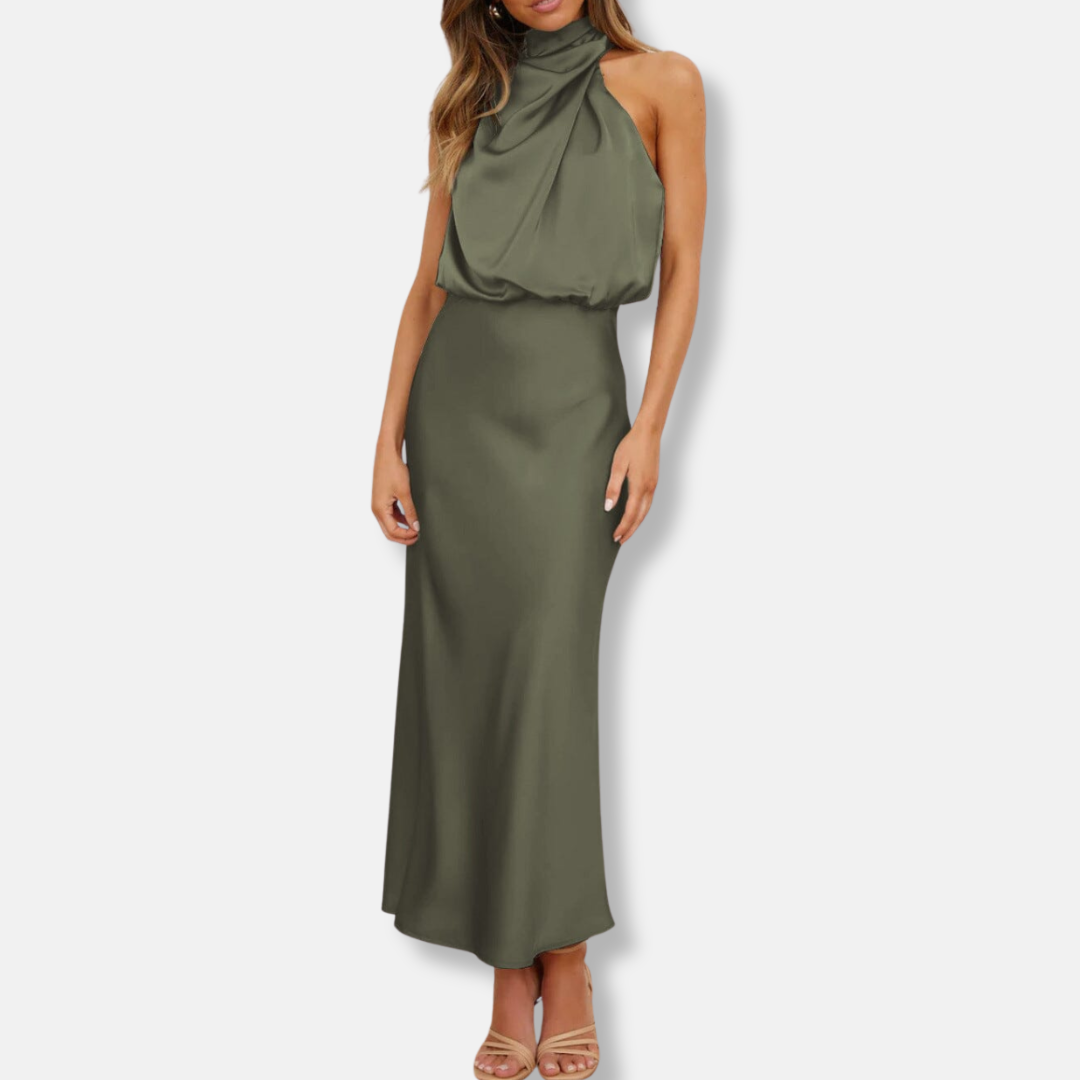 Grace Elegant Silk Dress