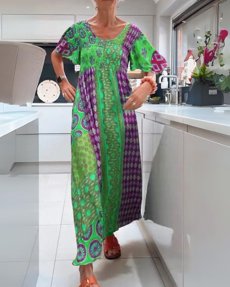 Bohemien Maxi Jurk voor Dames