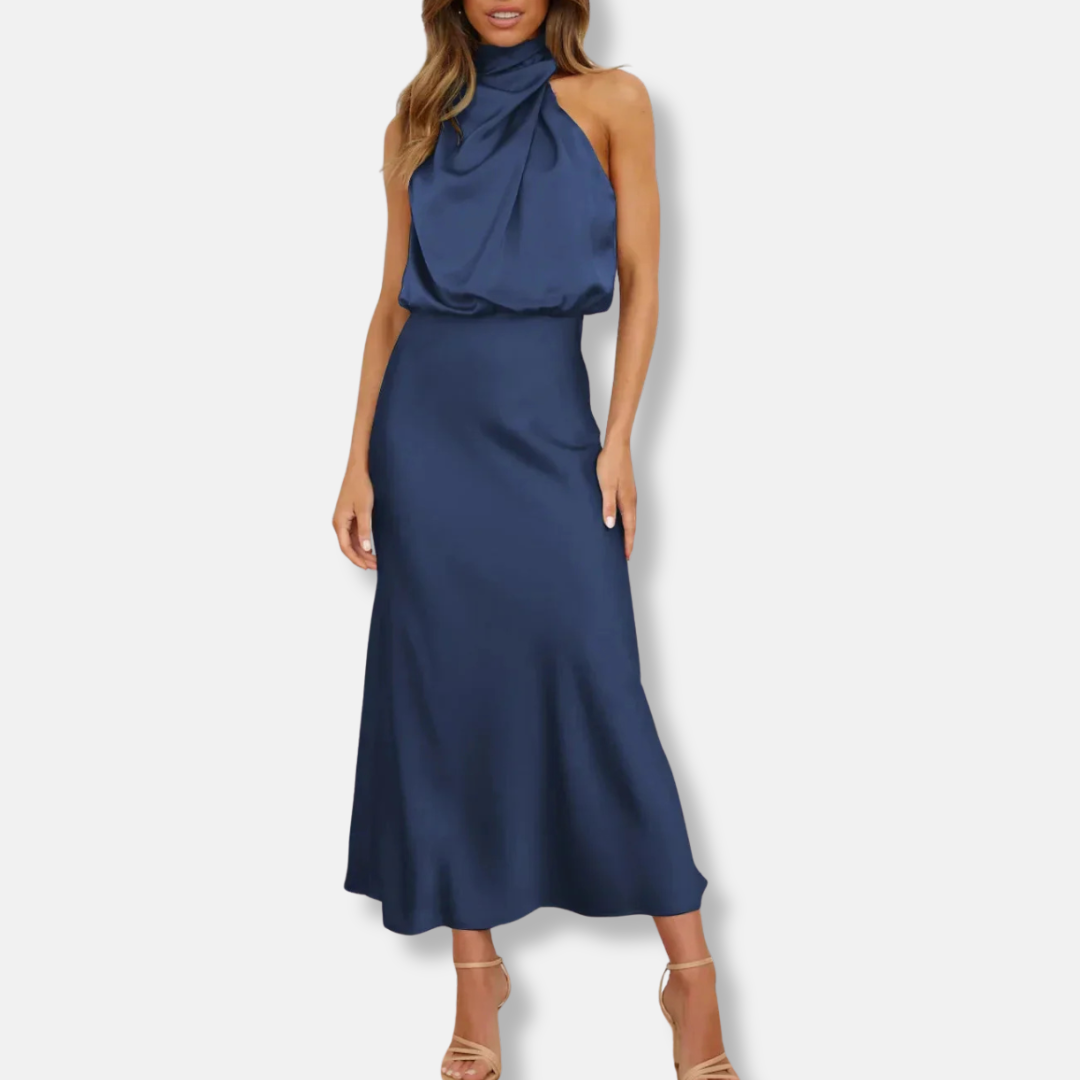 Grace Elegant Silk Dress