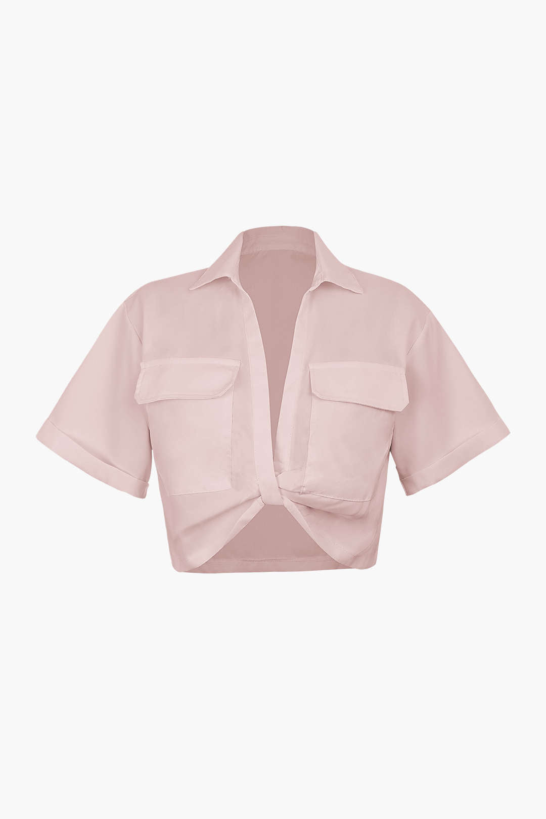 Basic Shirt Met Flapzak En Draaizoom