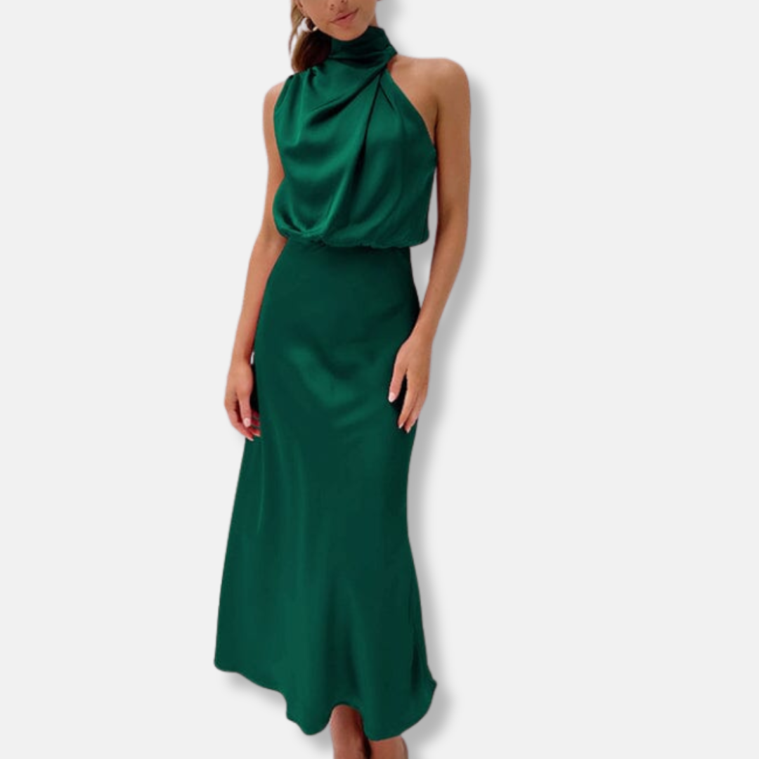Grace Elegant Silk Dress