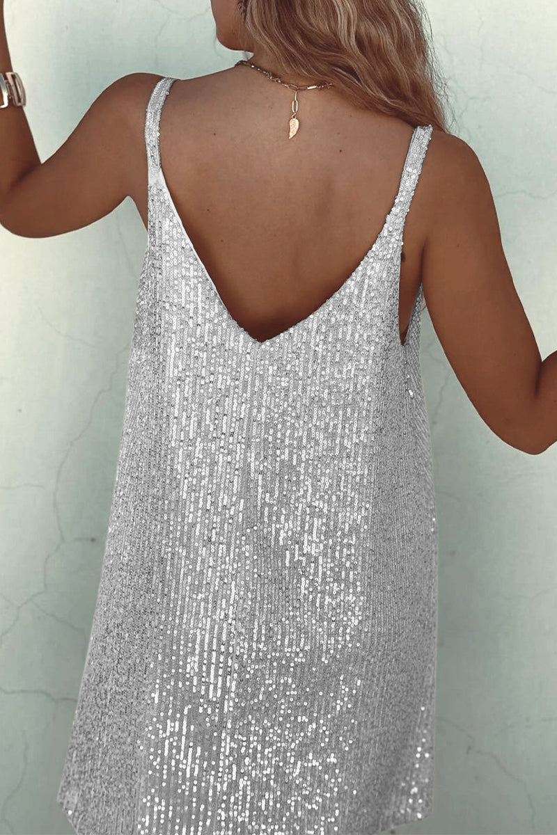 Glitterjurk voor Dames – Perfect voor Feestjes en Avonden Uit