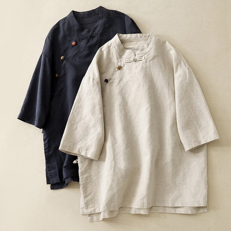 Linnen blouse voor dames