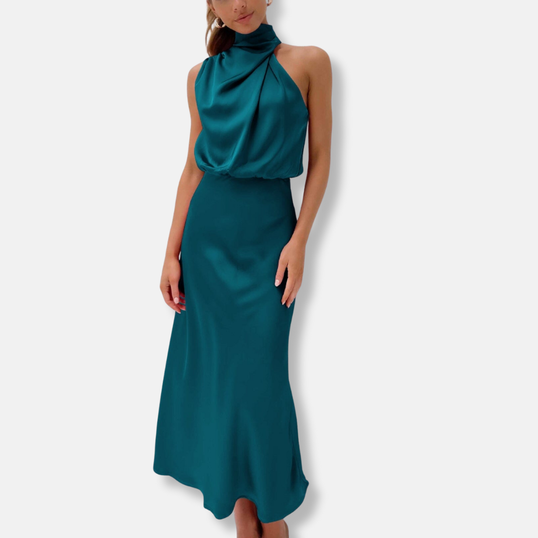 Grace Elegant Silk Dress