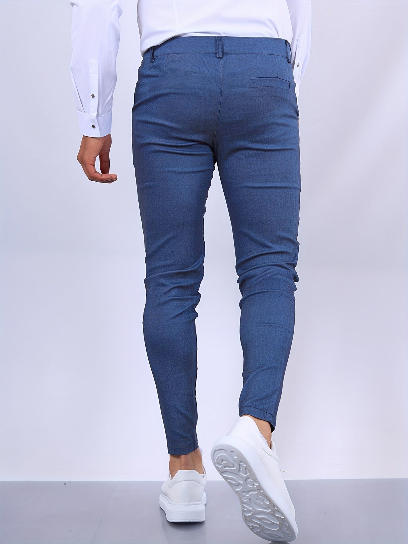 Elegante Heren Slim Fit Broek