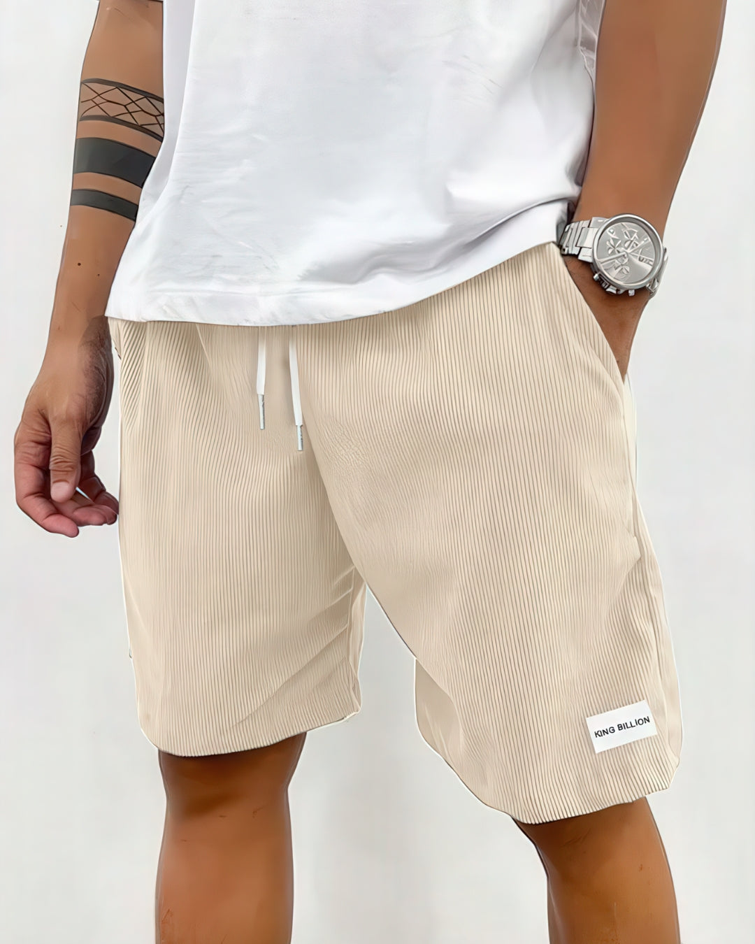 Stijlvolle Corduroy Shorts – Tijdloze Look met Moderne Touch