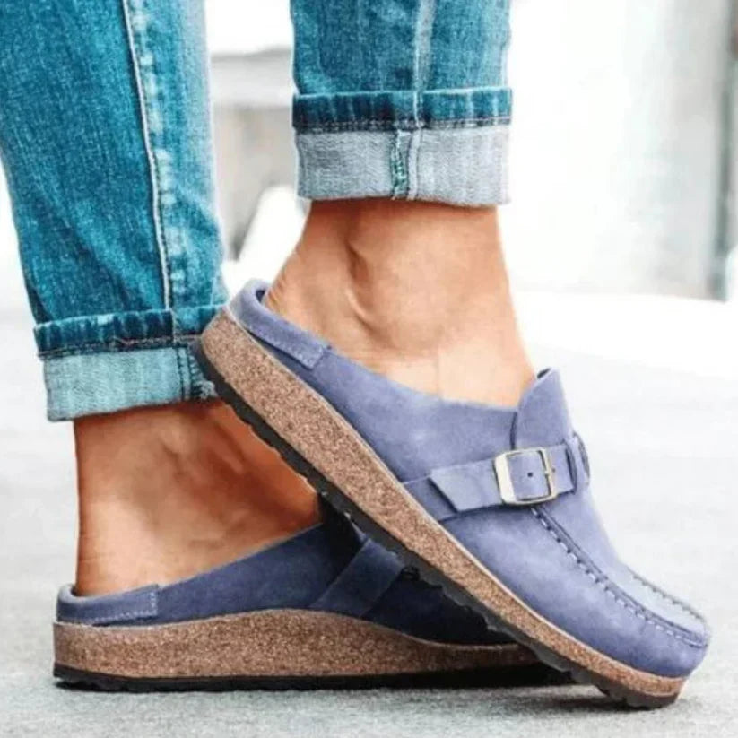 Dames Classic Orthopedische Slippers – Ondersteunend en Comfortabel