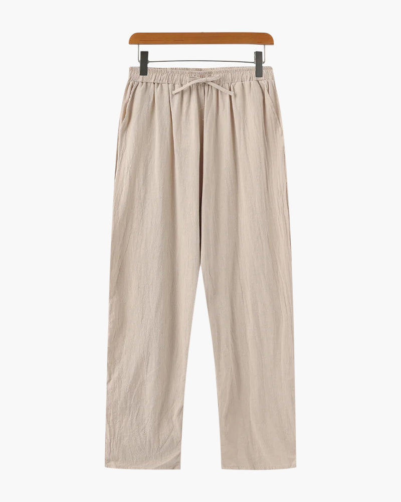 Lichtgewicht Linnen Broek voor Heren