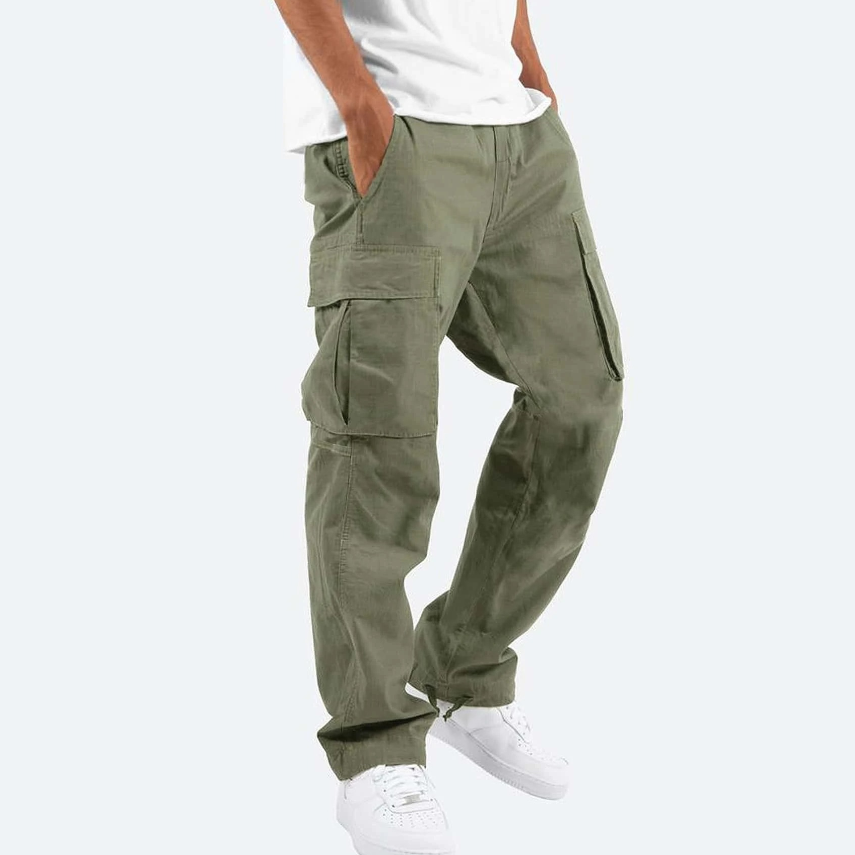Praktische en Comfortabele Heren Cargo Broek