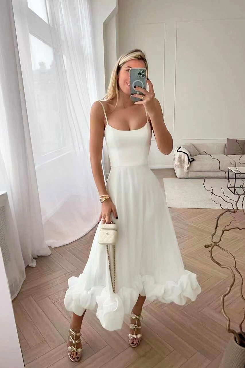 Elegante Vloeiende Maxi-jurk voor Dames