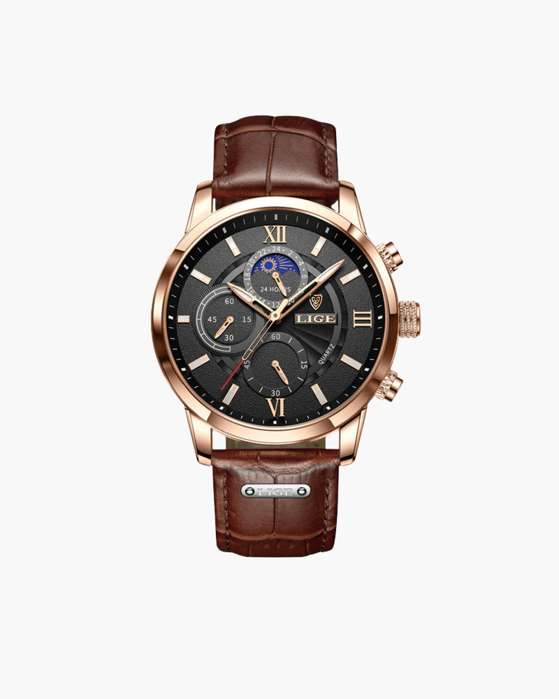 Elegant Waterdicht Horloge voor Heren