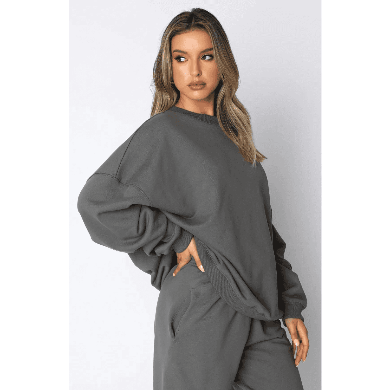 Warme en Stijlvolle Loungewear Outfit voor Dames