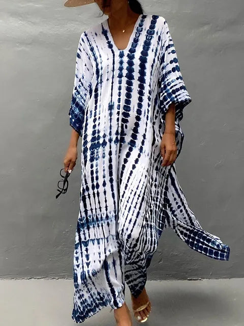Zomerse Kaftan Maxi Jurk voor Dames