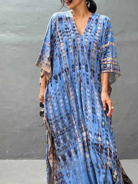 Zomerse Kaftan Maxi Jurk voor Dames
