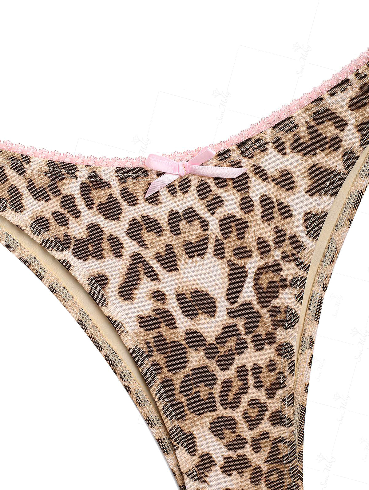 Vrouwelijke luipaard triangelbikini voor dames