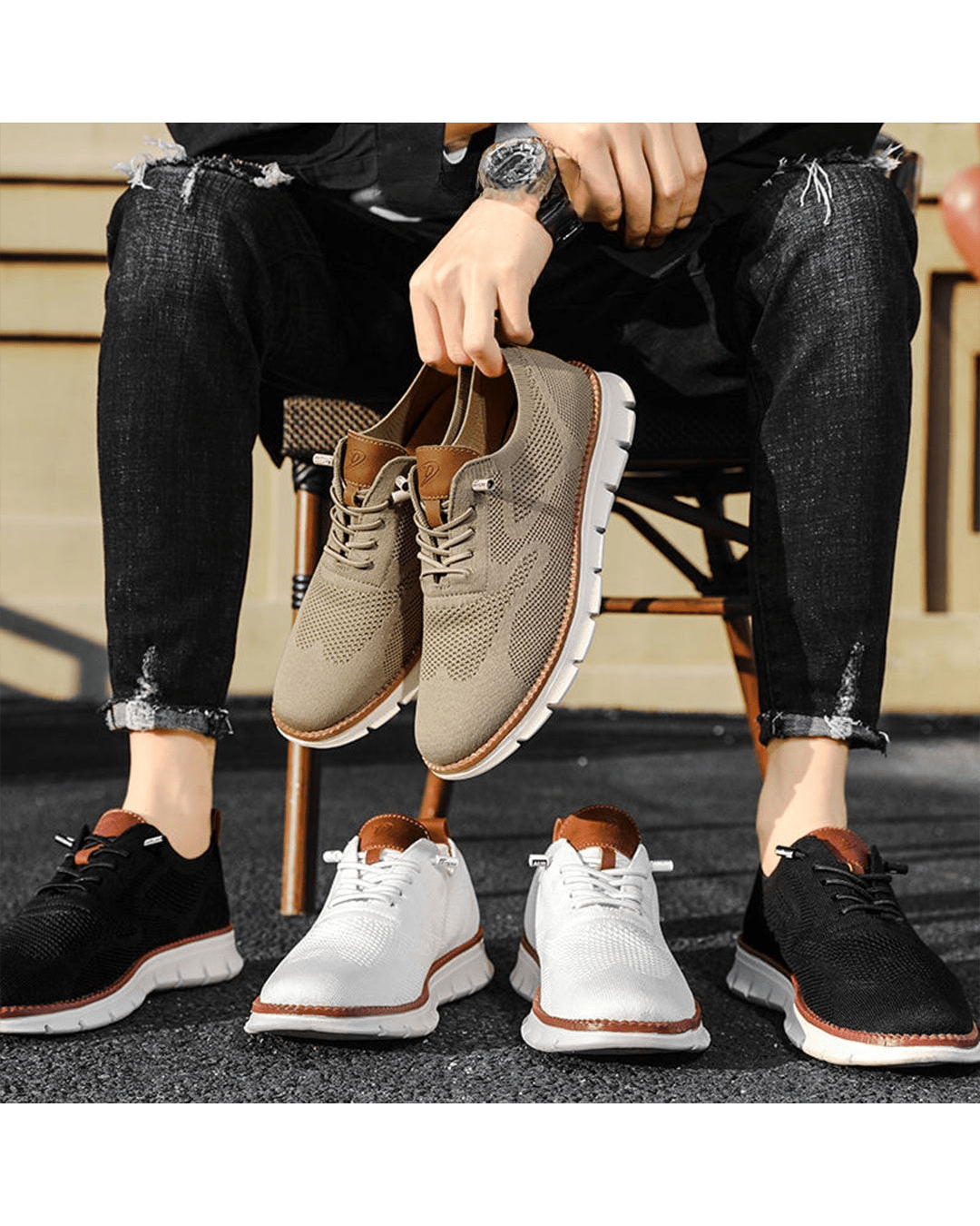 Moderne Ultra Comfort Sneakers voor Heren