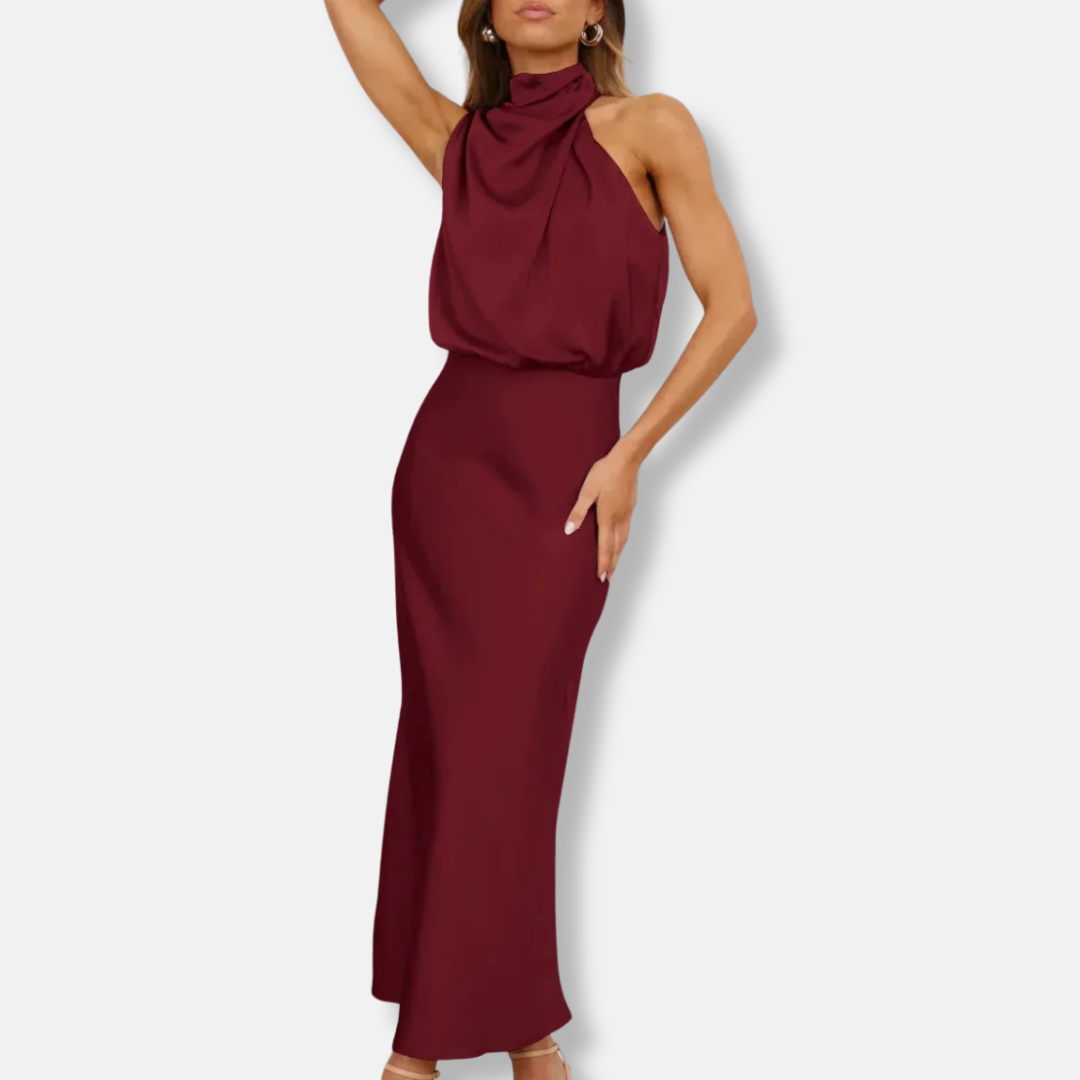 Grace Elegant Silk Dress