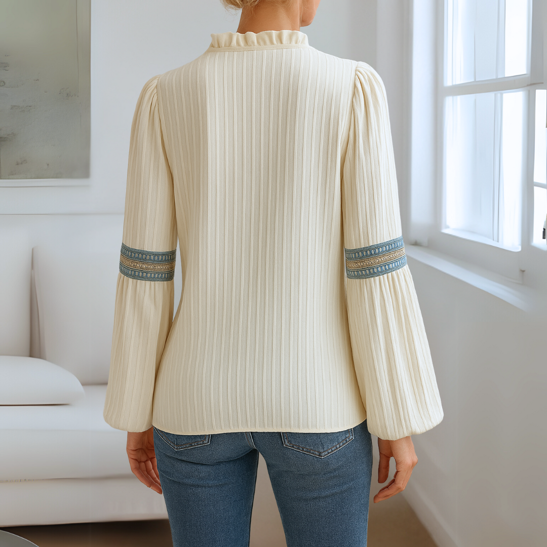 Elegante kanten blouse voor dames