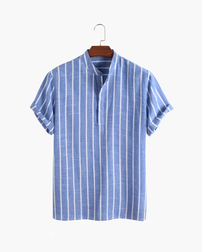 Poloshirt met Nautische Uitstraling voor Heren