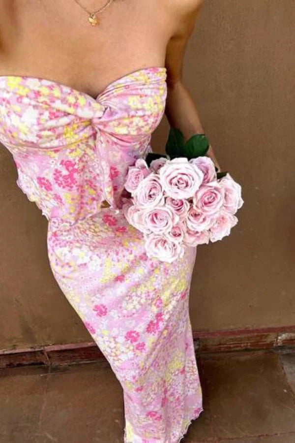 Stijlvol Dames Maxi Jurk Outfit