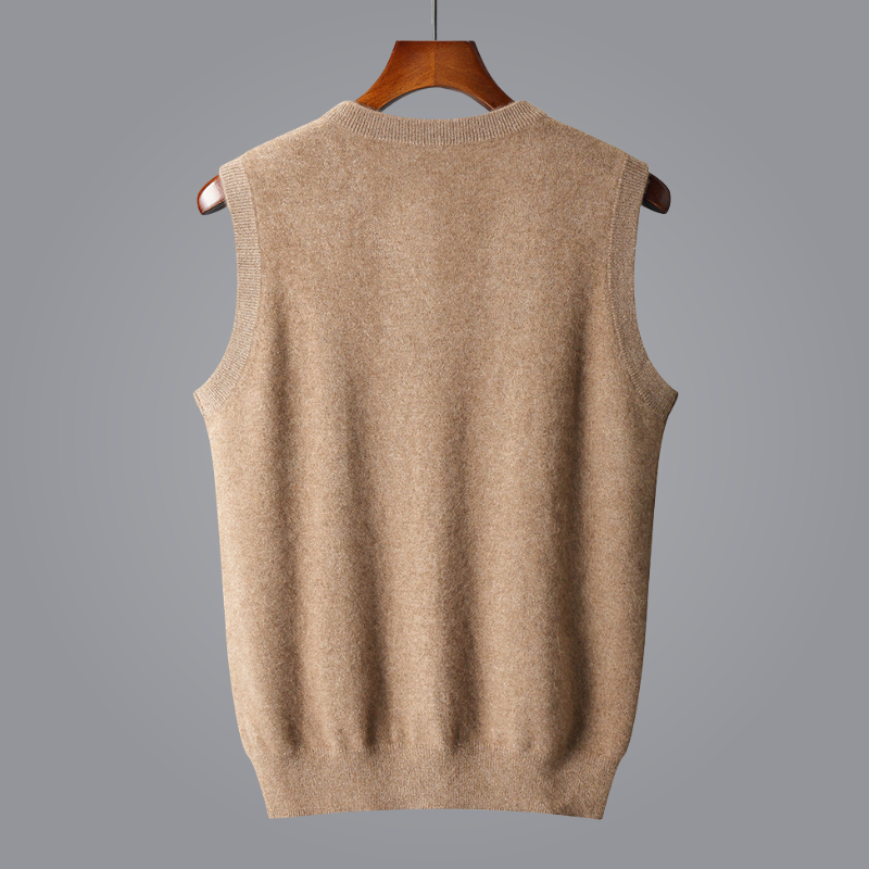 Cashmere Vest voor Heren
