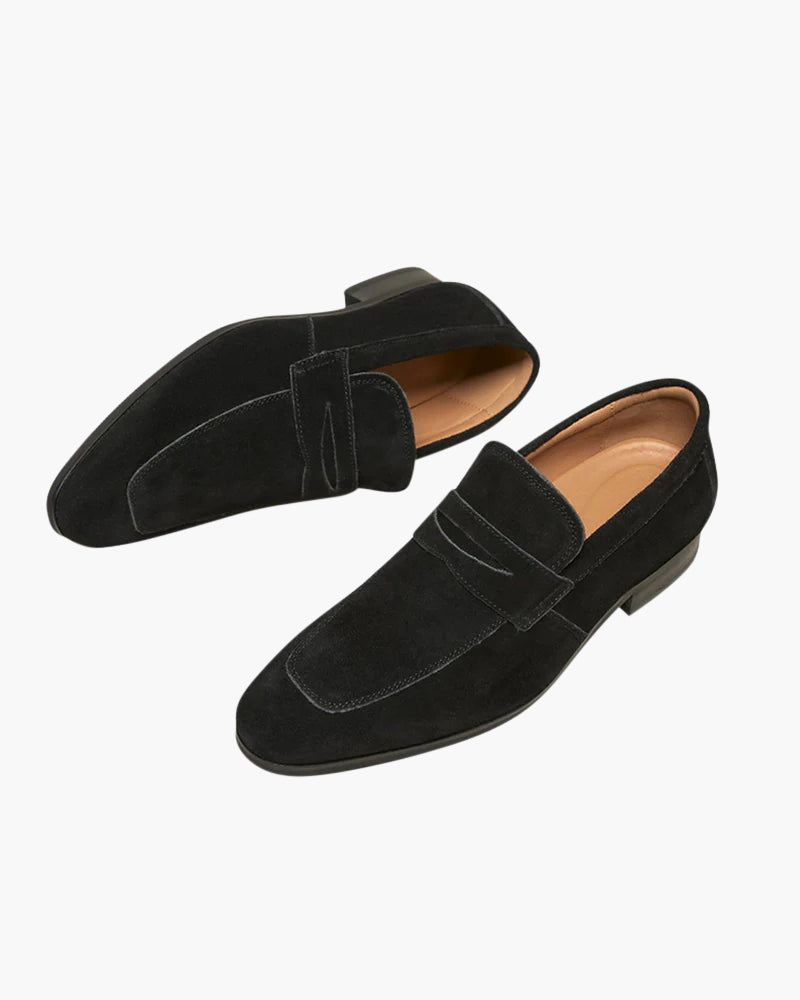 Klassieke Penny Loafers van Zacht Suède voor Heren