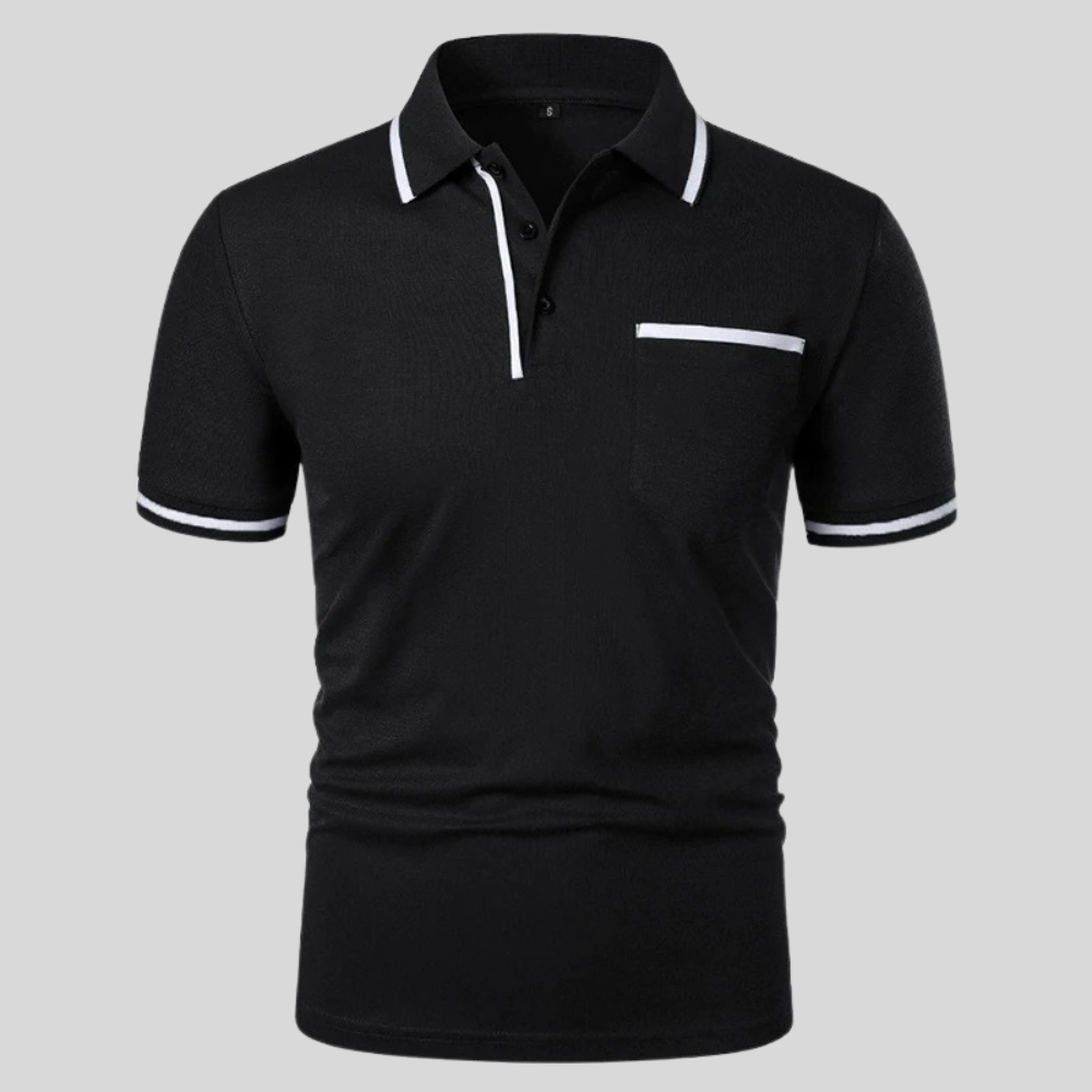 Klassiek poloshirt met korte mouwen voor heren