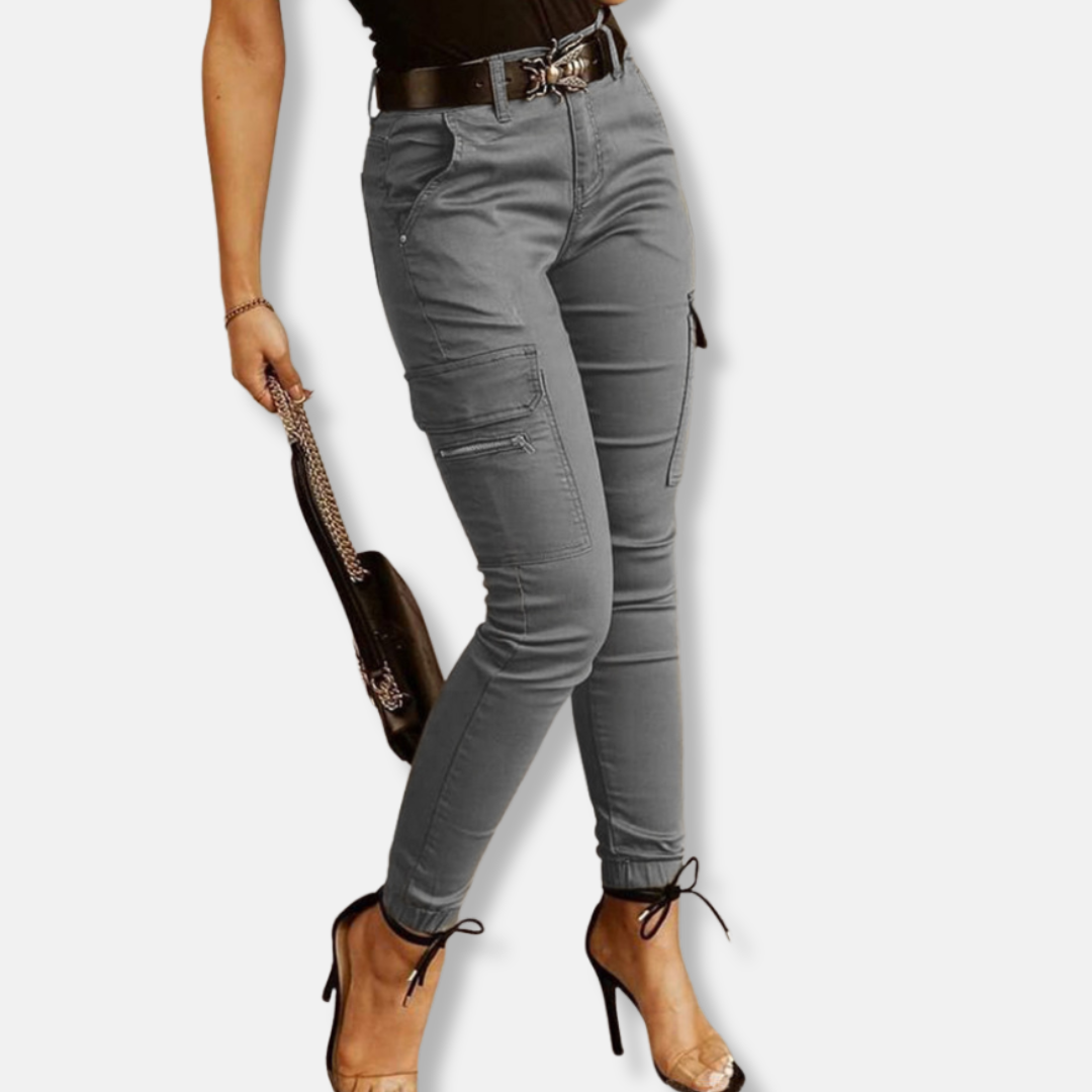 Cargo pants with High Waist and Adjustable Fit cargo pants for women