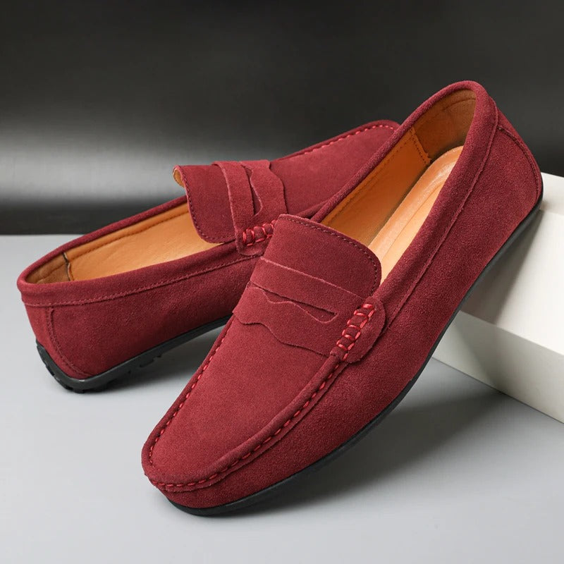 Elegante Suède Mocassins van Le Dreux
