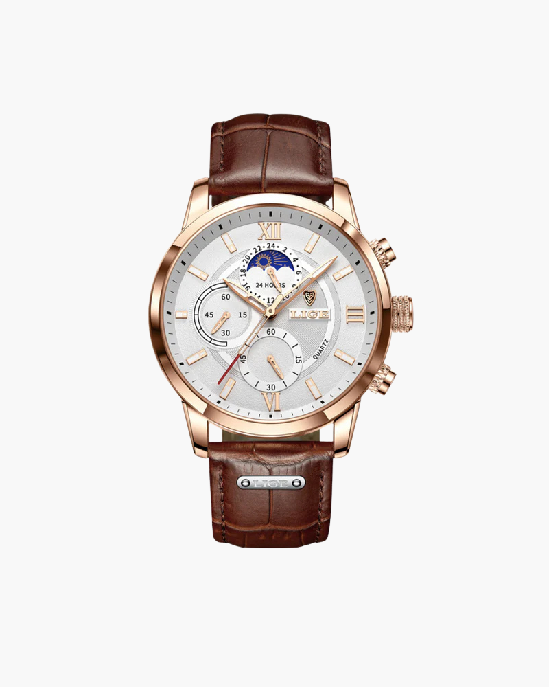 Elegant Waterdicht Horloge voor Heren