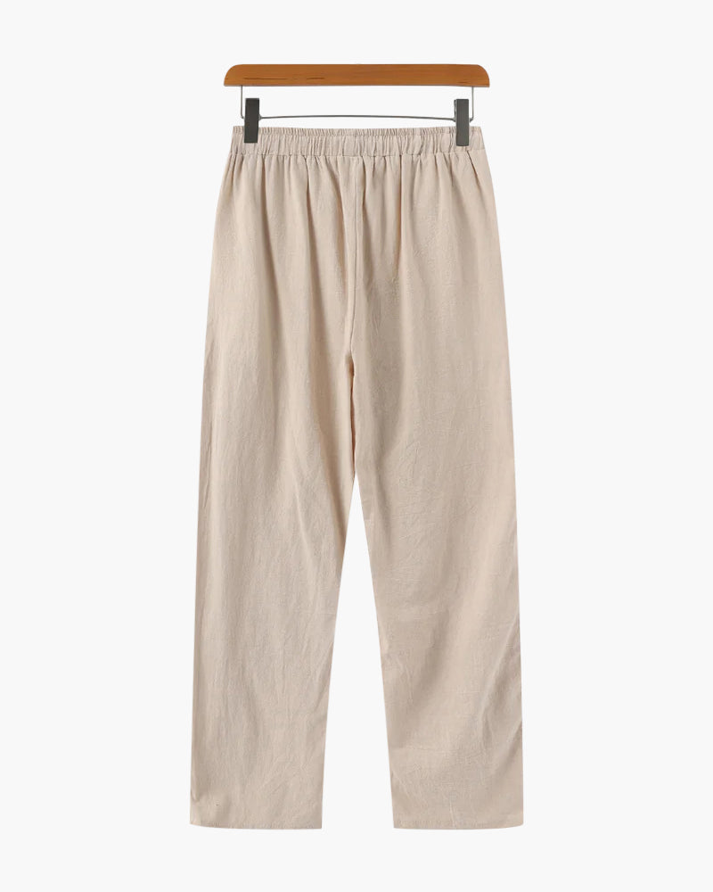 Lichtgewicht Linnen Broek voor Heren