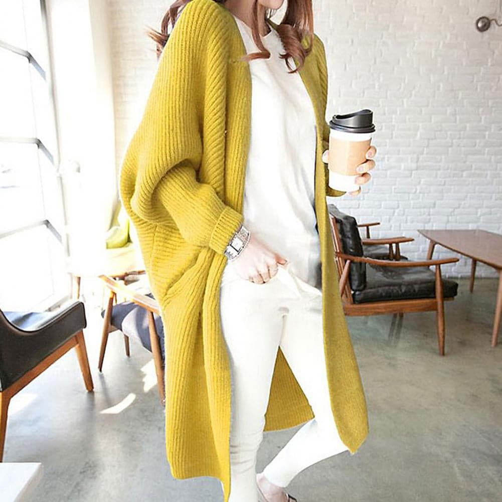 Dames Vest – Oversized Pasvorm – Zachte Knit – Open Voorzijde – Ribbelstructuur