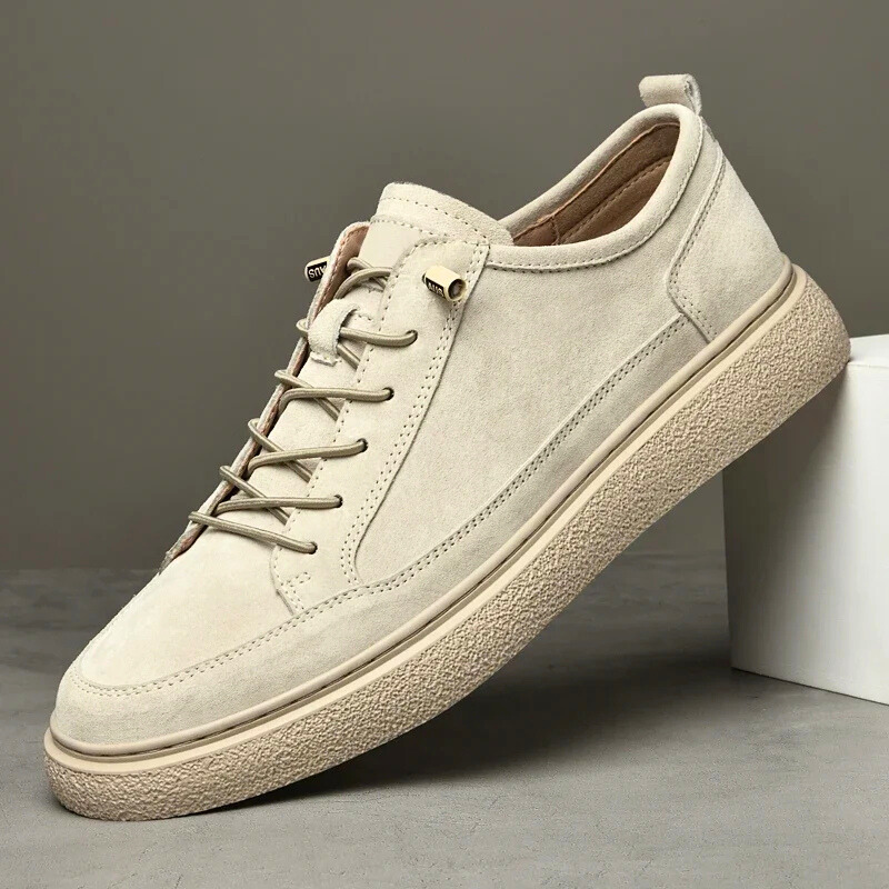 Suede sneakers voor heren